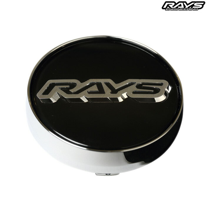 レイズ No.72 GENERAL CAP V1 HI BK/Chrome (Black/Chrome) センターキャップ 4個セット 61020000004BC