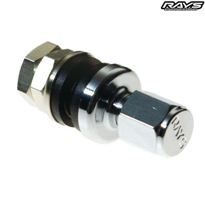 レイズ No.18 インサイド エアーバルブ クローム 4個セット 6505000000100