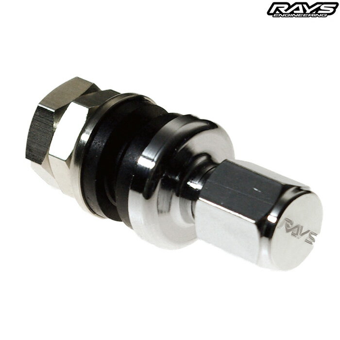 レイズ No.60 インサイド エアーバルブ CP クローム 4個セット 6505000000700