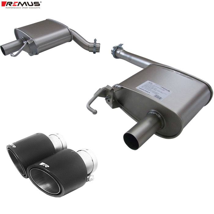 レムス マフラー [A4(8K) 8KCALF 3.2FSI クワトロ] REMUS マフラー 正規品 0026 70CSSR テールセット