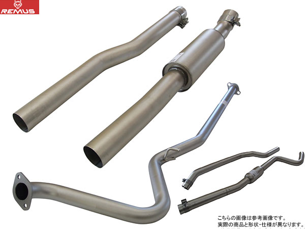 レムス マフラー フロントパイプ [アウディ RS Q8 Performance 4L 3AA-F1DHUA] REMUS マフラー 正規品 040025 1100