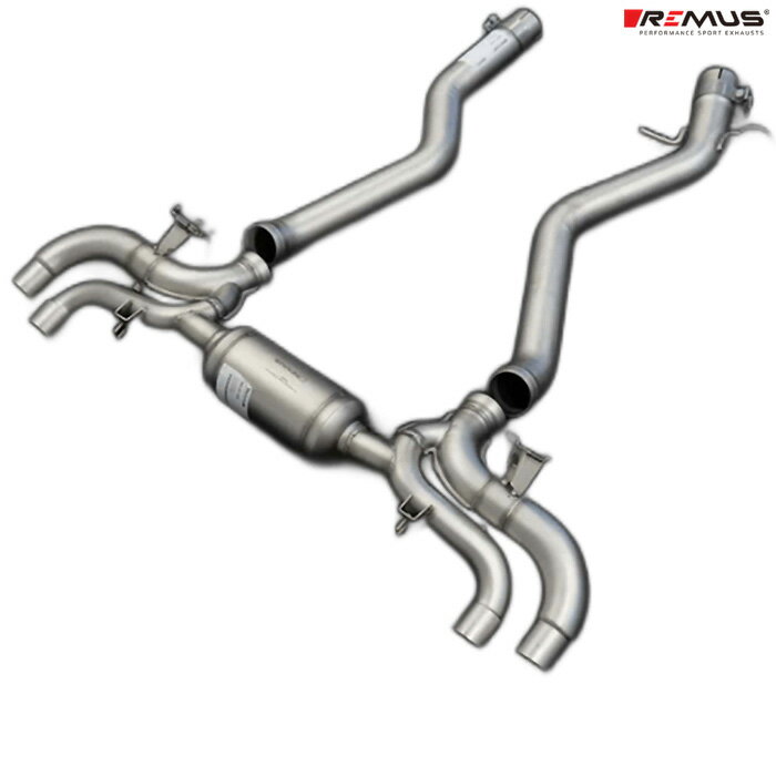 11/30まで期間限定値下 レムス マフラー [BMW G42 M240i xDrive 52CM30] REMUS マフラー 正規品 085022 1000 + 085022 0000 + 085120 1500