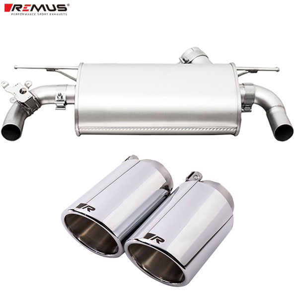 11/30まで期間限定値下 レムス マフラー [F22 M240i 2G30 B58エンジン用] REMUS マフラー 正規品 0026 70SR テールセット