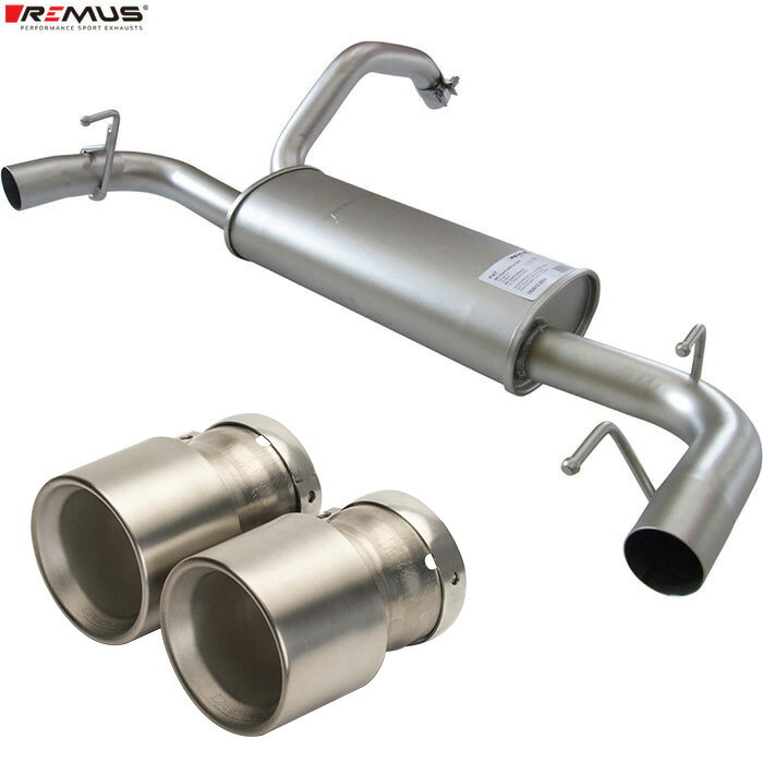 11/30まで期間限定値下 レムス マフラー [フィアット アバルト500 312141 エッセエッセも装着可能] REMUS マフラー 正規品 0028 70TI テールセット