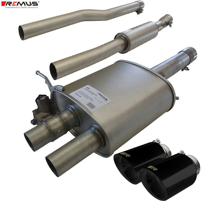 レムス マフラー [ミニ F56 クーパーS XR20M MC後/LCI マイナーチェンジ後に適合] REMUS マフラー 正規品 0026 70SGBR テールセット