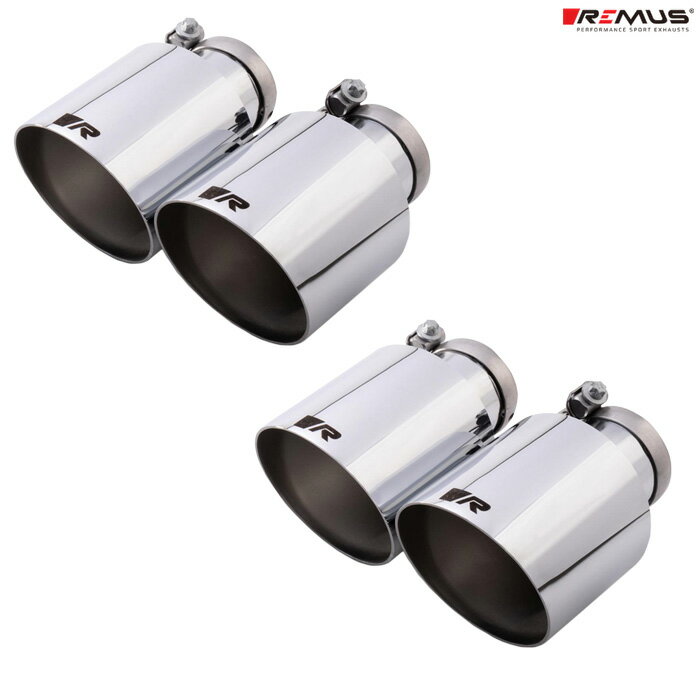 レムス テールエンド φ115 アングル 0046 80SAR [レムスマフラー装着車用] REMUS マフラーカッター 正規品 新品(2)