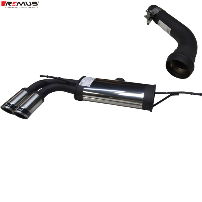 レムス マフラー [ゴルフ7 1.2TSI AUCJZ M/C前専用] REMUS マフラー 正規品 953112 0584CS