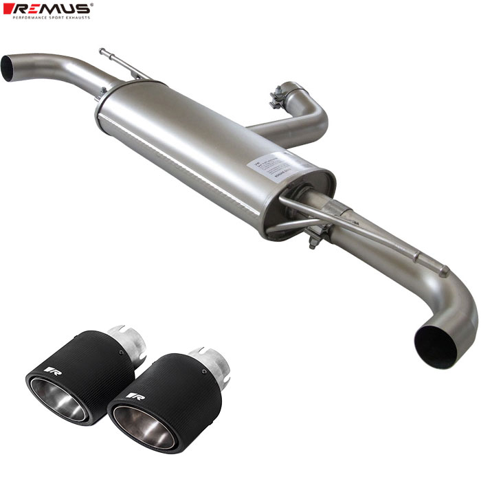 レムス マフラー [ゴルフ6 GTI 1KCCZ] REMUS マフラー 正規品 0026 70CSR テールセット