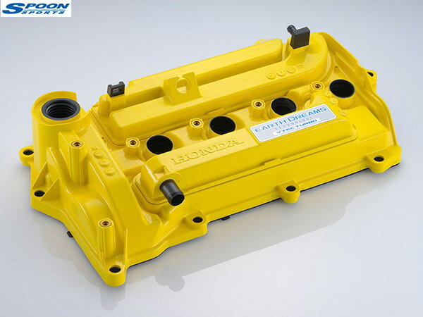 SPOON ヘッドカバー YELLOW [シビック FK7] スプーン パーツ 新品
