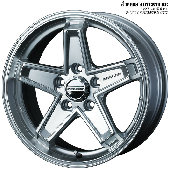 18インチホイール キーラータクティクス [LX570 URJ201W 純正サイズ[285/50R20]からのインチダウンとして適合] 4本 1台分 18×8.0J+52 5H 150 φ110.1
