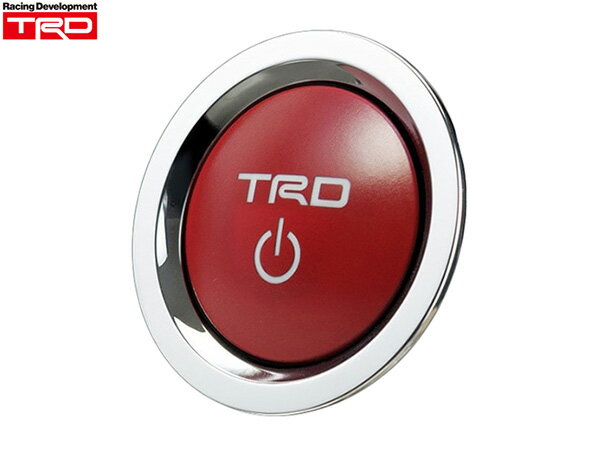 TRD プッシュスタートスイッチ [VOXY ハイブリット ZWR80G Hybrid HV] TRDパーツ新品