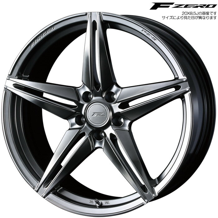 WEDS F-ZERO FZ-3 ダイヤモンドブラック 1本 [ ] ウェッズ ホイール F ZERO FZ3 1本 DIAMOND BLACK 39460