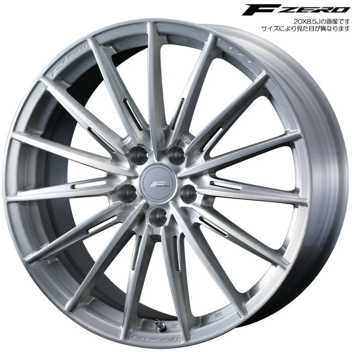 WEDS F-ZERO FZ-4 ブラッシュド 4本 [ ] ウェッズ ホイール F ZERO FZ4 4本 BRUSHED 39944