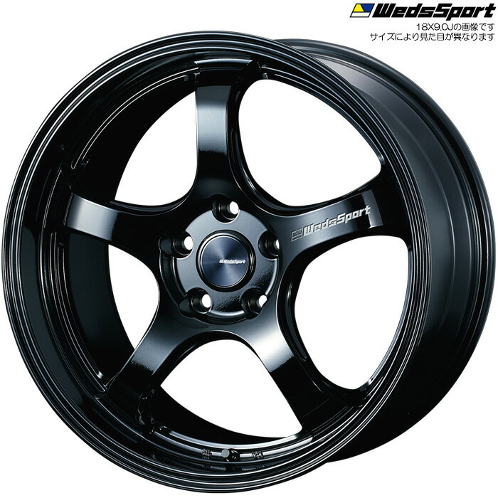 WedsSport RN-05M GLOSS BLACK 4{ [18~8.5J+45 5H 114.3] EFbYX|[c zC[ RN05M OXubN 72757