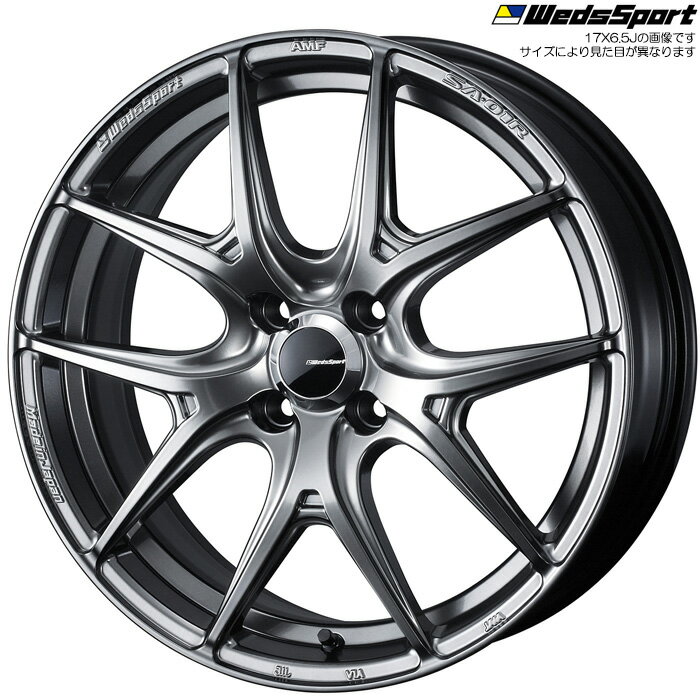 WedsSport SA-01R PSB 1本 [16×6.5J+50 4H 100 φ65] ウェッズスポーツ ホイール SA-01R プラチナシルバーブラック 0074668(2)