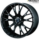 WedsSport SA-20R METAL-BLACK/F 4本 19×8.5J 45 5H 114.3 ウェッズスポーツ ホイール SA20R メタルブラックエフ 72785