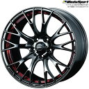 WedsSport SA-20R RLC 4本 17×7.0J 43 4H 100 ウェッズスポーツ ホイール SA20R レッドライトクローム リミテッドエディション 72798