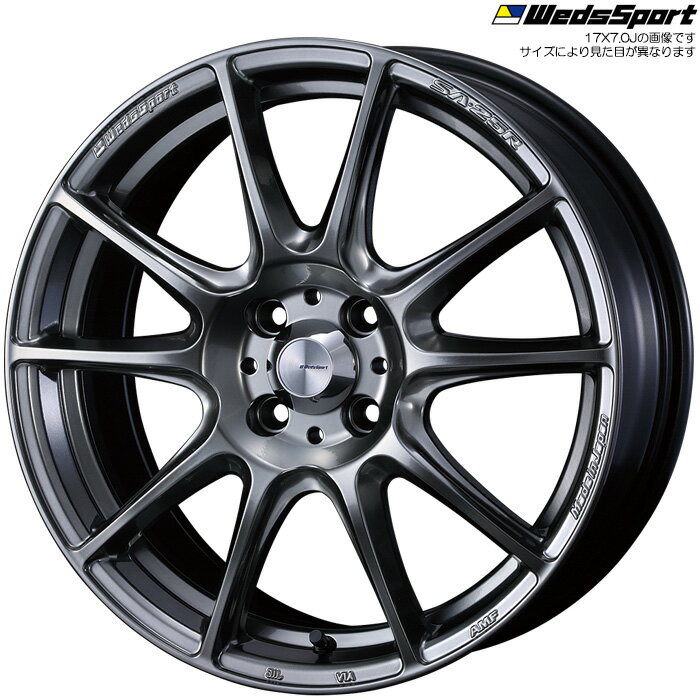 WedsSport SA-25R PSB 1本  ウェッズスポーツ ホイール SA25R プラチナシルバーブラック 73692