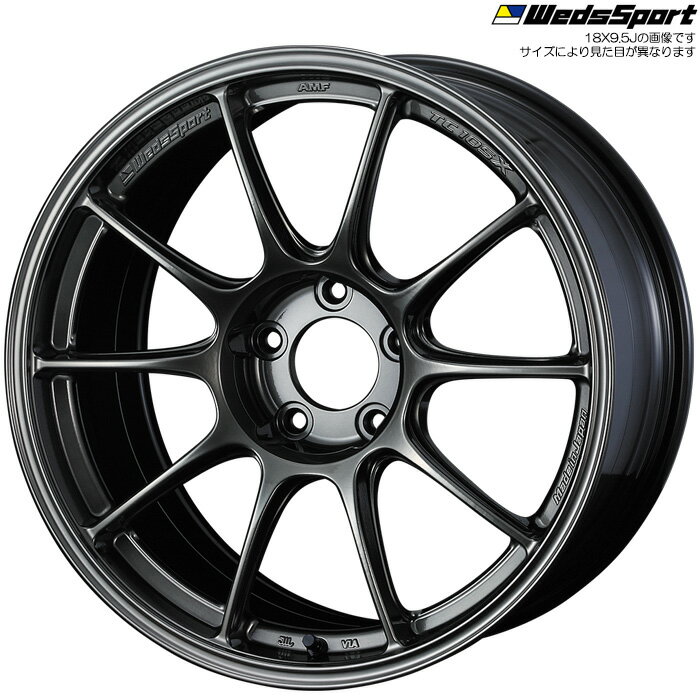 WedsSport TC105X 1本 18×9.5J 45 5H 114.3 ウェッズスポーツ ホイール TC105X EJチタン 73544