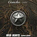コンチョ ウエスタンコンチョ 合金 メタルコンチョ Concho Metal Native American style WILD HEARTS Leather...