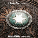 コンチョ 合金 ウエスタンスタイル ターコイズ ねじ式コンチョ レザークラフト Metal Concho Western Turquoise Screw Back Leather Craft　WILD HEARTS Leather&Silver (ID cc4278-a18)