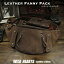レザーウエストバッグ ヒップバッグ ファニーパック バイカーツーリング用バッグ 牛革 本革 ビンテージ加工 Genuine Leather Waist Bag Cowhide Leather Fanny PackWILD HEARTS Leather&Silver(ID wb137b25)