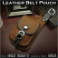 ウエストポーチ シザーバッグ ヒップバッグ 本革 レザー Genuine Leather Waist Pouch Belt pouch Purse Medicine BagWILD HEARTS Leather&Silver (ID wp3435b36)