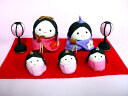 おにぎり雛(5人揃い) 小さくかわいいひな人形 ひな飾り