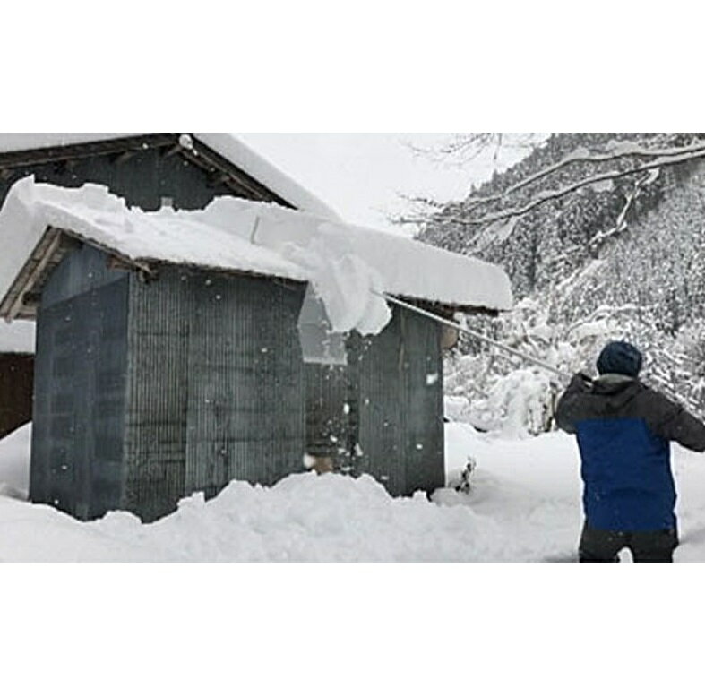 金象印 イースライダー 屋根の雪おろし