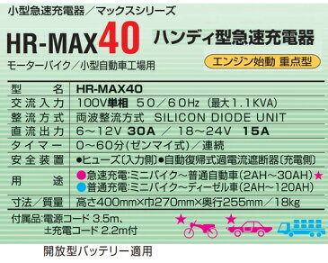 デンゲン バッテリー充電器 小型用急速充電器 HR-MAX40