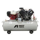 アネスト岩田 3.7kW エンジンコンプレッサー セル付 TLUE37C-14S 給油式 出張作業用(4)