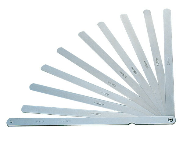 KTC 230×13 シクネスゲージ 9枚組(inch) TGB-923 クリアランス隙間測定(4)