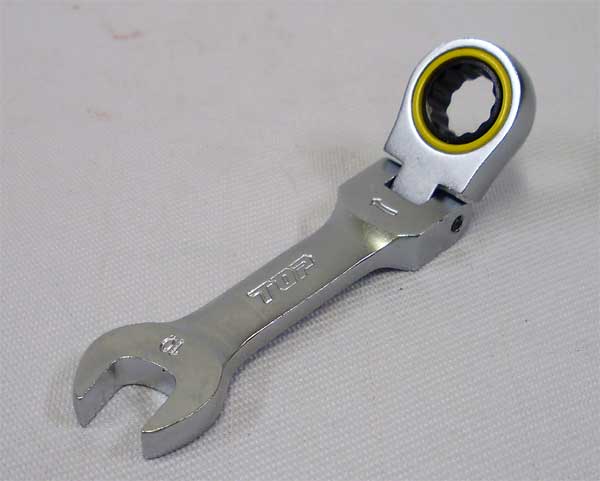 TOP トップ工業 首振りショートラチェットコンビ FRC-10S