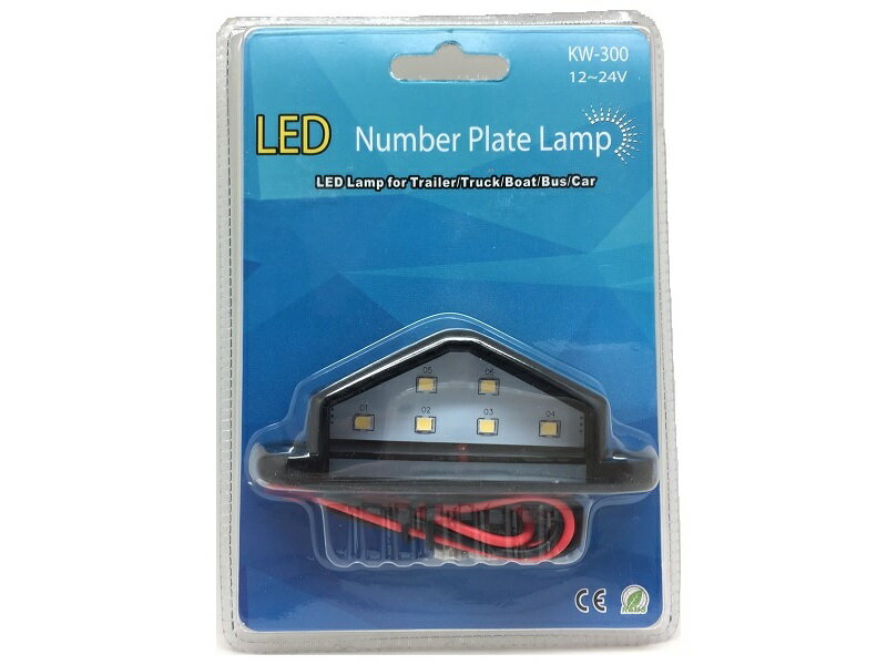 LED ナンバー灯 12V〜24V SMD 防水 汎用 トレーラー 後付け