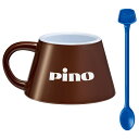 一番くじ 森永乳業 Pino(ピノ) D賞 カップ&マドラースプーン