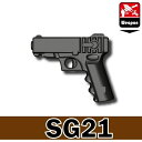 カスタムレゴ カスタムパーツ LEGO スワット 世界大戦 ハンドガン グロック SG21