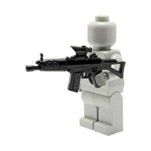 カスタムレゴ カスタムパーツ LEGO 武器 アーミー 装備品　アサルトマシンガン　ライフル シグ　SG552-S 海外 スワット　特殊部隊　レゴ　パーツ　フィギュア