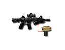 カスタム カスタムパーツ 武器 M5A1 R.I.S アサルトライフル 中東 SWAT スワット ロシア WW2 世界大戦 ブロックパーツ