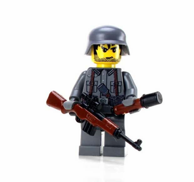 カスタムレゴ　LEGO 世界大戦　ジャーマンアーミー　ドイツ国防軍 9　ヴェアマクト G43　海外限定 ドイツ兵