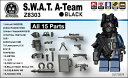 【送料込み】SWAT スワット　アルファチーム　フル装備セット カスタムレゴ　LEGO 海外限定