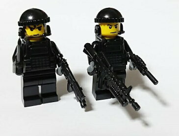 カスタムレゴ LEGO 近代戦闘 アメリカ海軍 特殊部隊 ネイビーシールズ チーム2 2体セット 海外限定