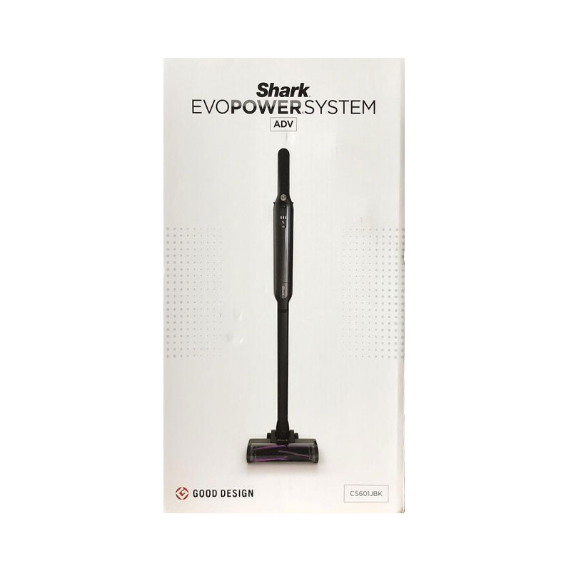 【新品 箱不良】Shark シャーク 掃除機 コードレススティッククリーナー EVOPOWER SYSTEM ADV CS601JBK ブラックメタリック