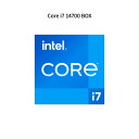 【新品】Intel インテル CPU Core i7 14700 BOX