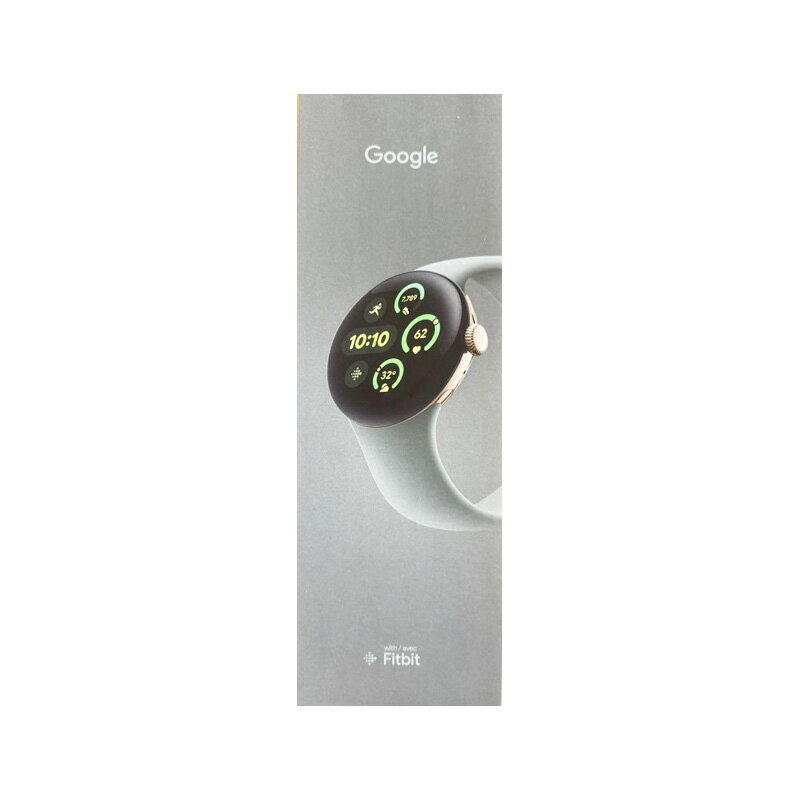 【新品 箱不良】Google Pixel Watch 3 Wi-Fiモデル 45mm GA05786-US Matte Hazel