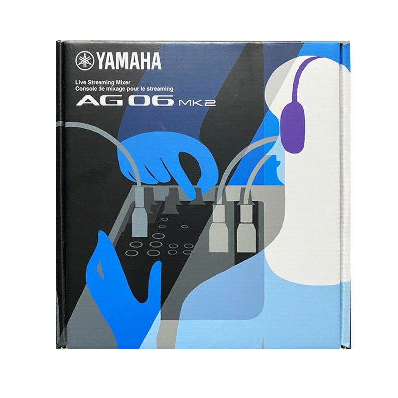 【新品】YAMAHA ヤマハ ライブストリーミング ミキサー AG06MK2 ブラック