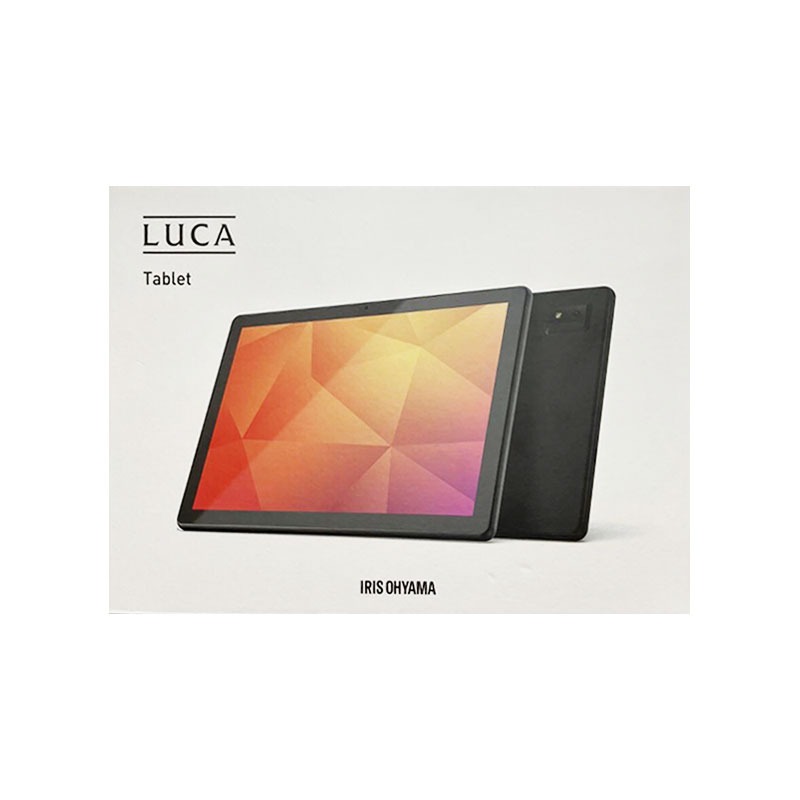 【新品 箱不良・シュリンク破れ品】IRIS OHYAMA アイリスオーヤマ タブレット LUCA TE102M3N1 ブラック