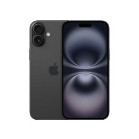 【新品】iPhone 16 128GB ブラック MYDQ3J/A SIMフリー