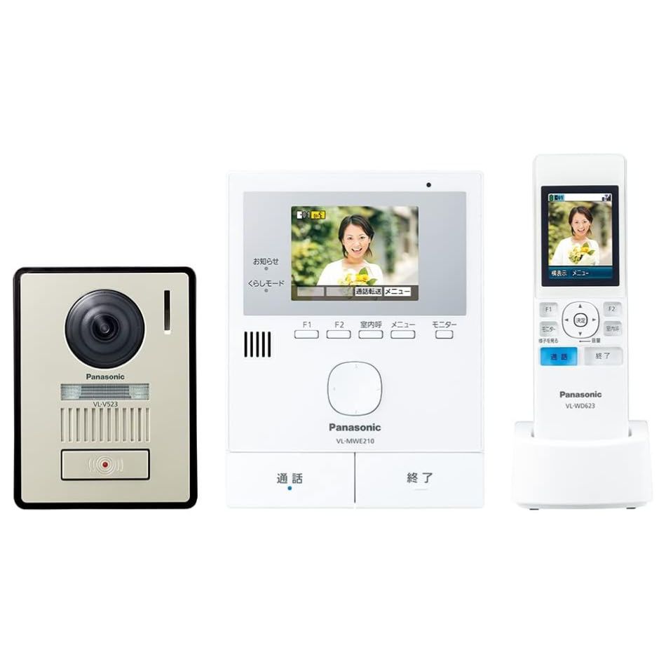 【新品 箱不良・シュリンク破れ品】Panasonic パナソニック テレビドアホン どこでもドアホン VL-SWE210KLA