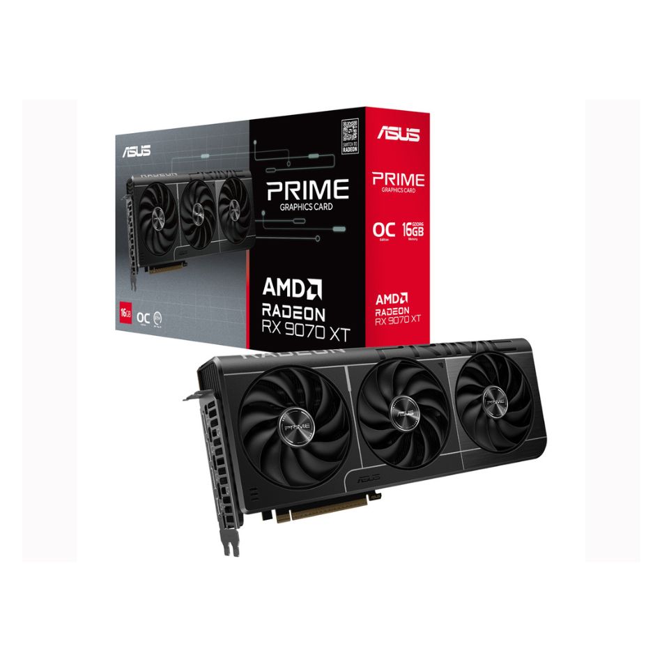 【新品】ASUS エイスース グラフィックボード Prime Radeon RX 9070 XT OC Edition GDDR6 PRIME-RX9070XT-O16G PCIExp 16GB