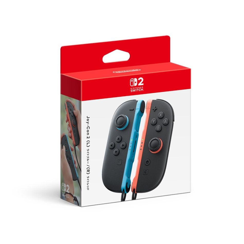 【新品 箱不良・シュリンク破れ品】Nintendo 任天堂 ニンテンドー Switch2 ジョイコン Joy-Con 2 (L) BEE-A-JAAAA ライトブルー/(R) ライトレッド